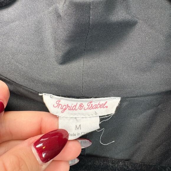 Ingrid & Isabel Everywhere Maternity Tunic Dress Black Size Medium - Picture 7 of 13